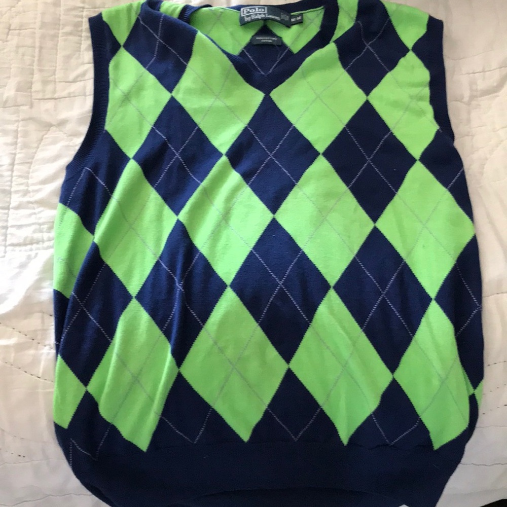 Polo Argyle Vest